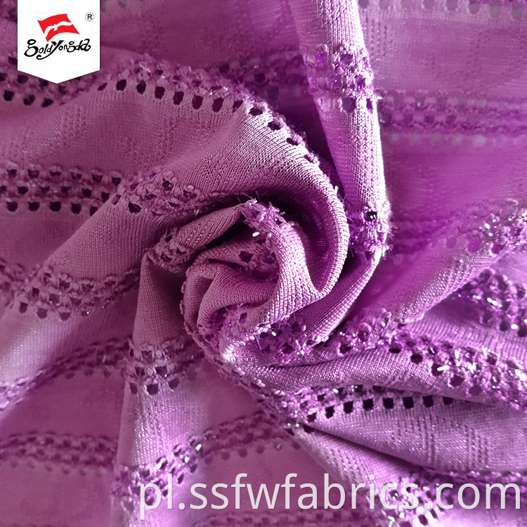 Good Wash Eyelet Jacquard Fabric